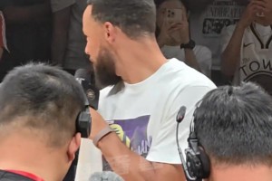 库里现身“粤BA”现场！还获赠定制月饼